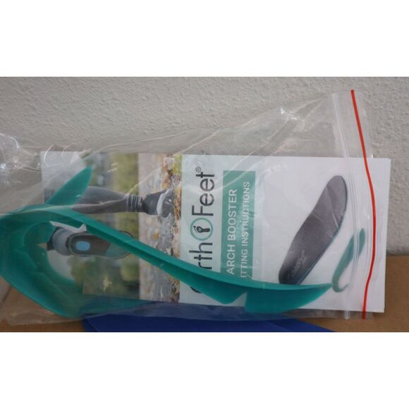 OrthoFeet Men's Sz 11.5D Blue Edgewater Stretch Orthopedic Sneakers - Picture 5 of 13